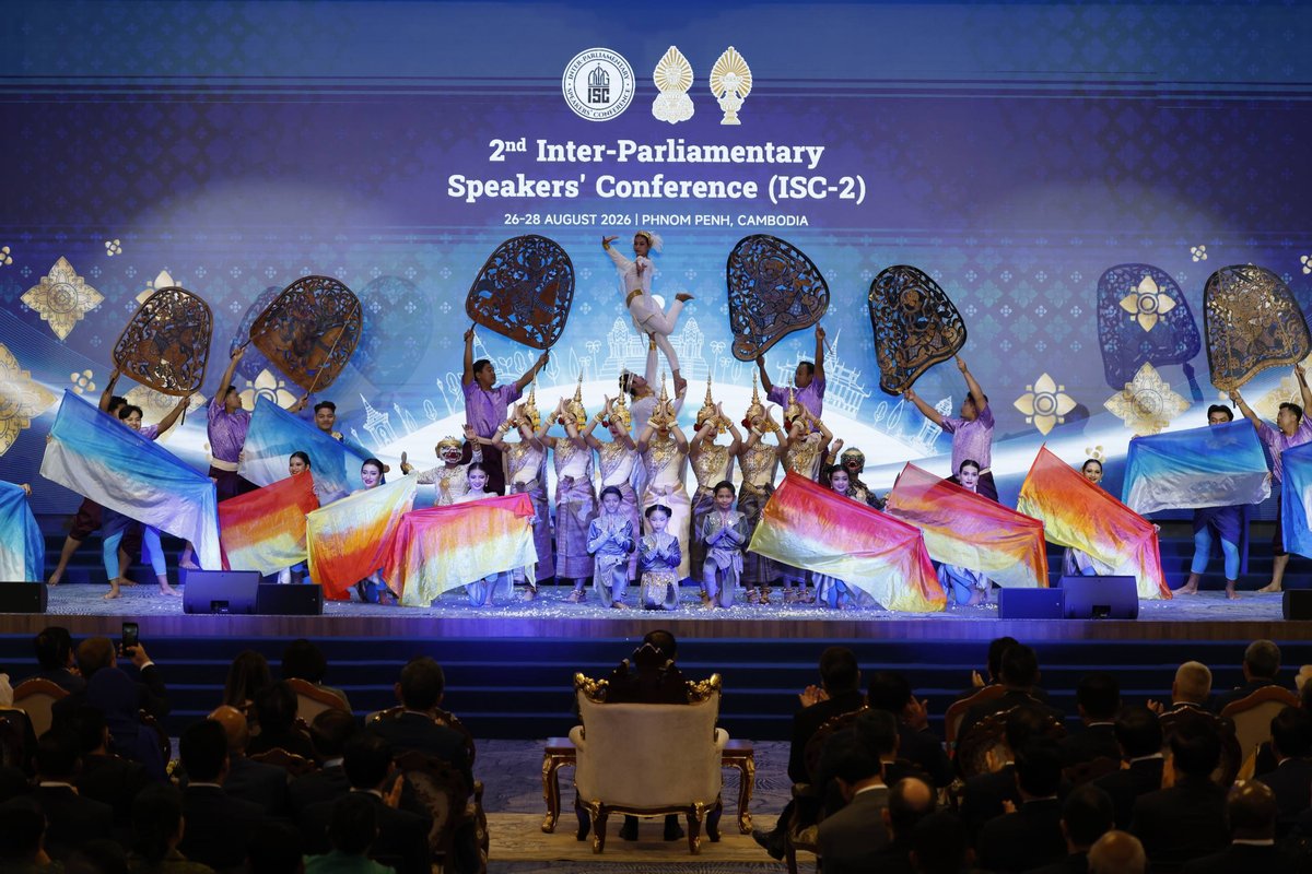 洪玛奈出席第二届ISC-2会议并发表讲话