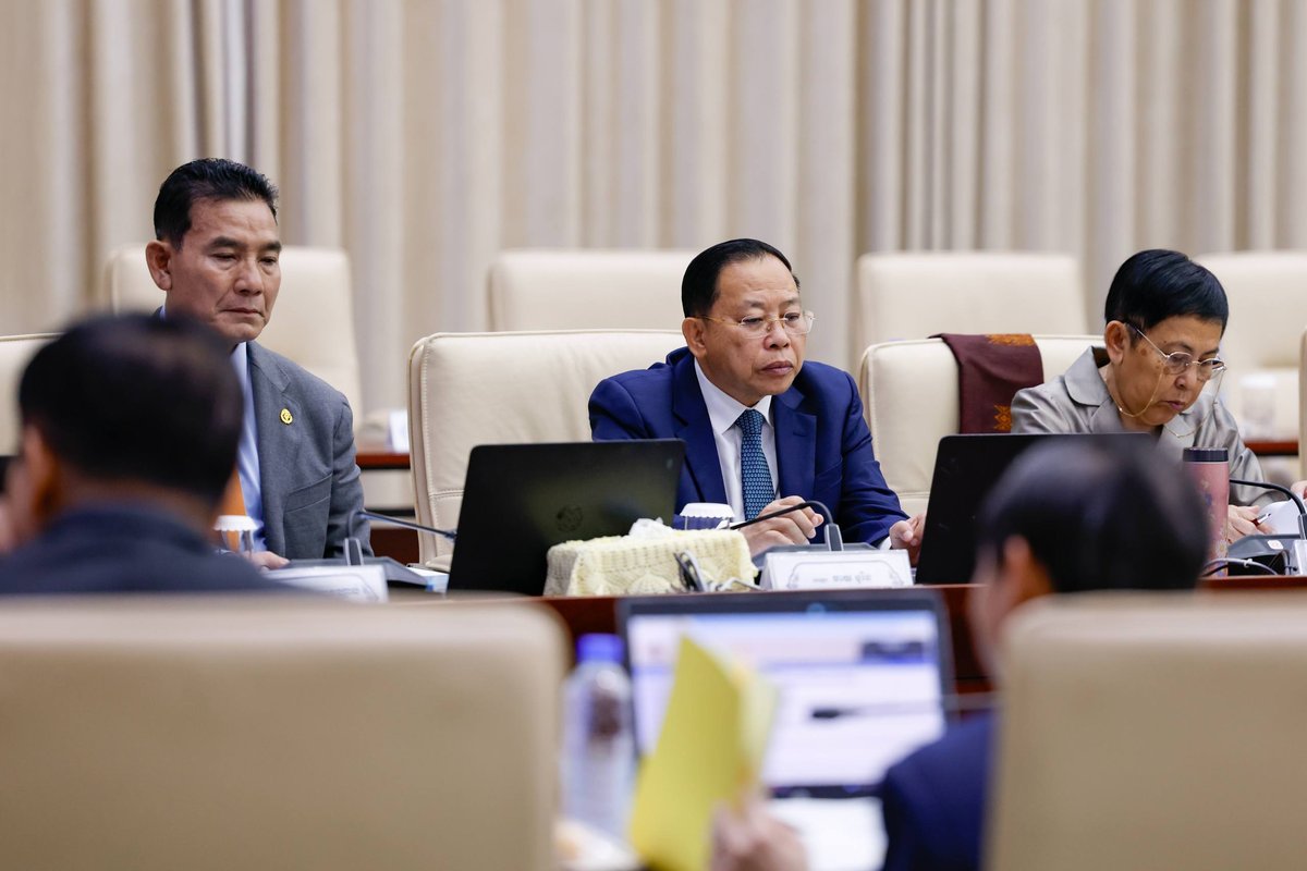 洪玛奈总理主持内阁周会,审议包括人口政策