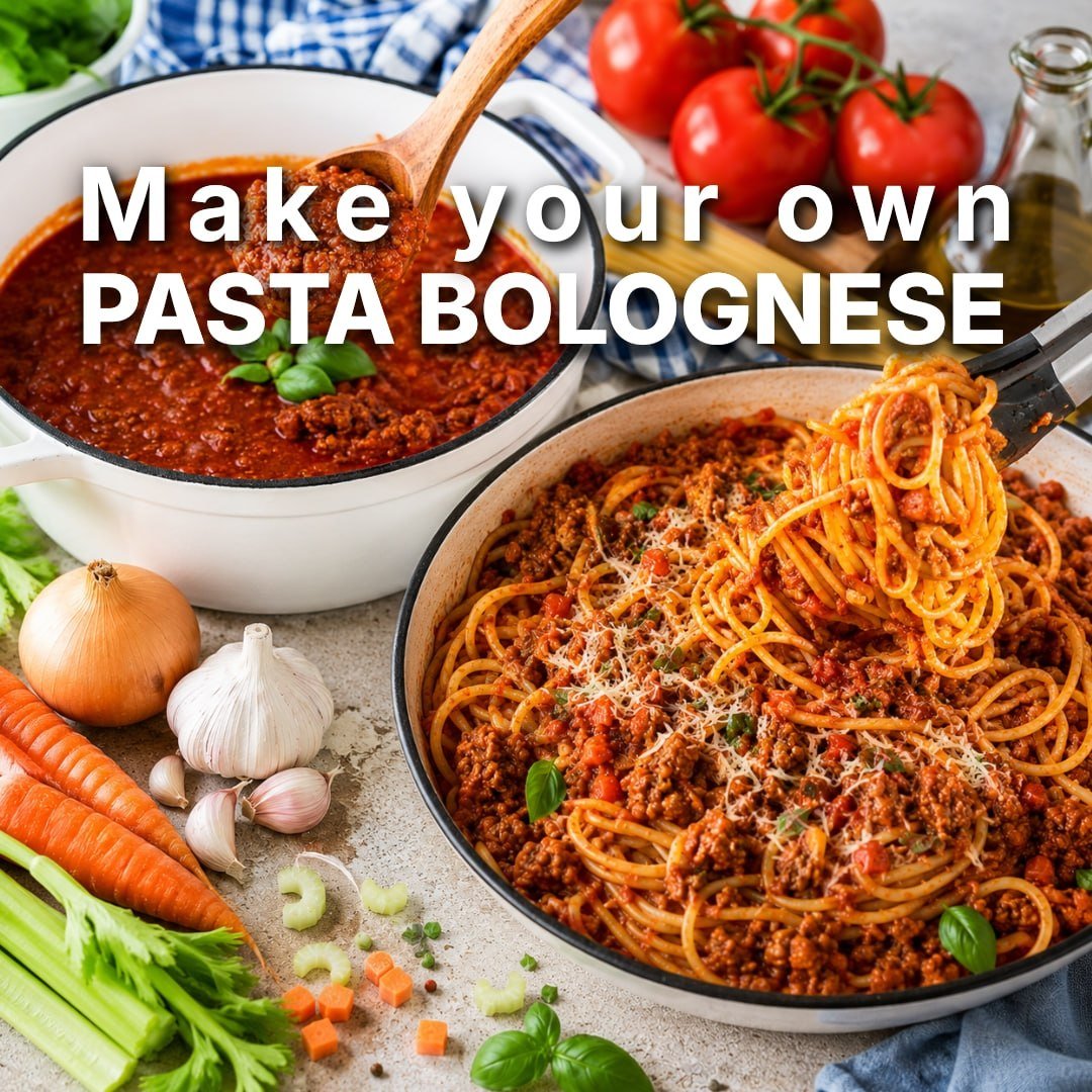 Delishop分享自制意面食谱 附Bolognese酱料教