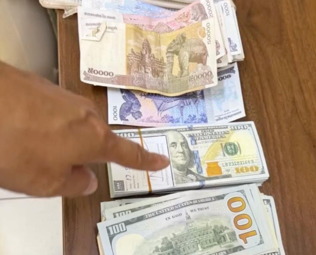 金边隆边区按摩店发生盗窃案 2.25万美元被调包