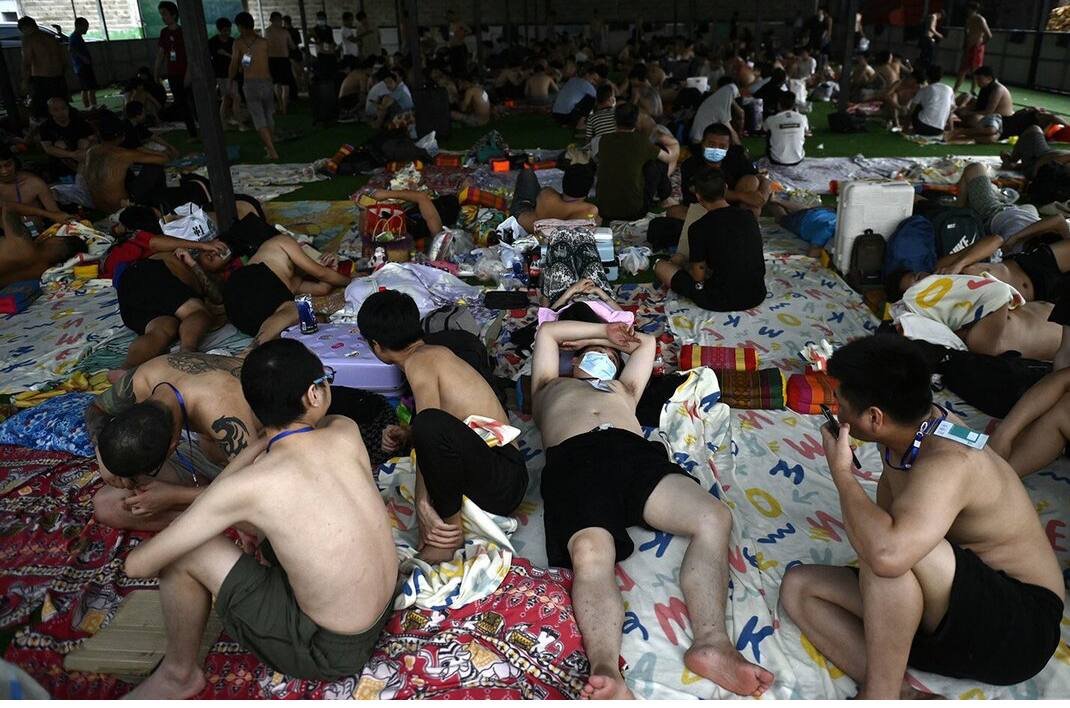 泰缅边境妙瓦底地区216名外籍受害者获救,目前等待遣返