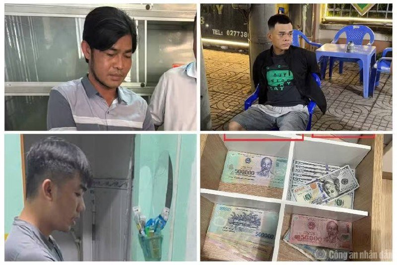越南芹苴市警方成功捣毁一个跨省制售假币团伙,抓获多名嫌疑人并