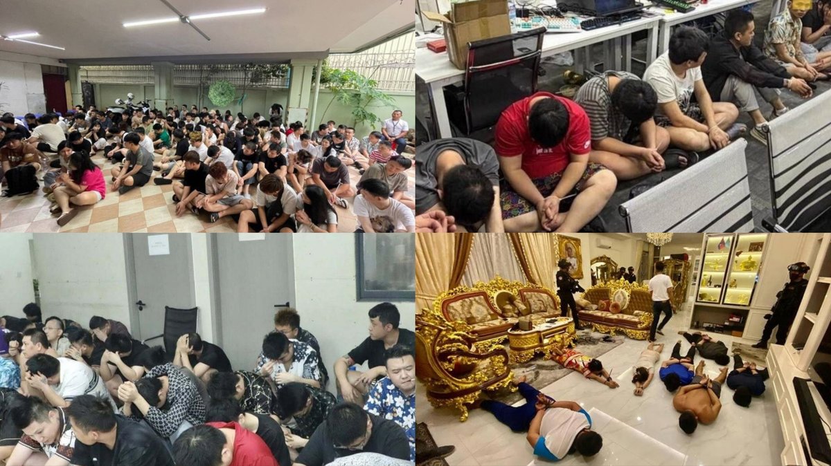 柬埔寨警方10天破获80余起刑事案件 逮捕120人