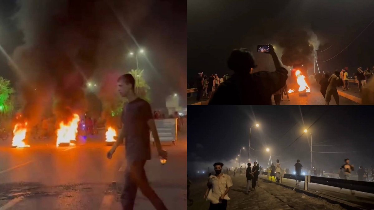 伊拉克因电力危机爆发民众抗议,并与当地安全部队发生冲突