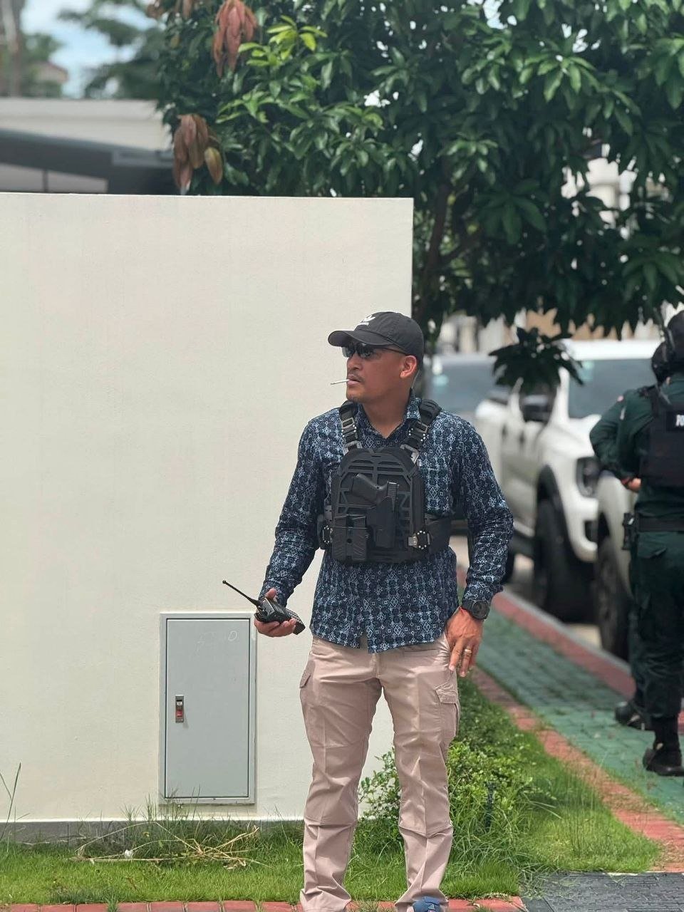 金边警方突击检查钻石岛剧院综合体 现场排查行动进行中