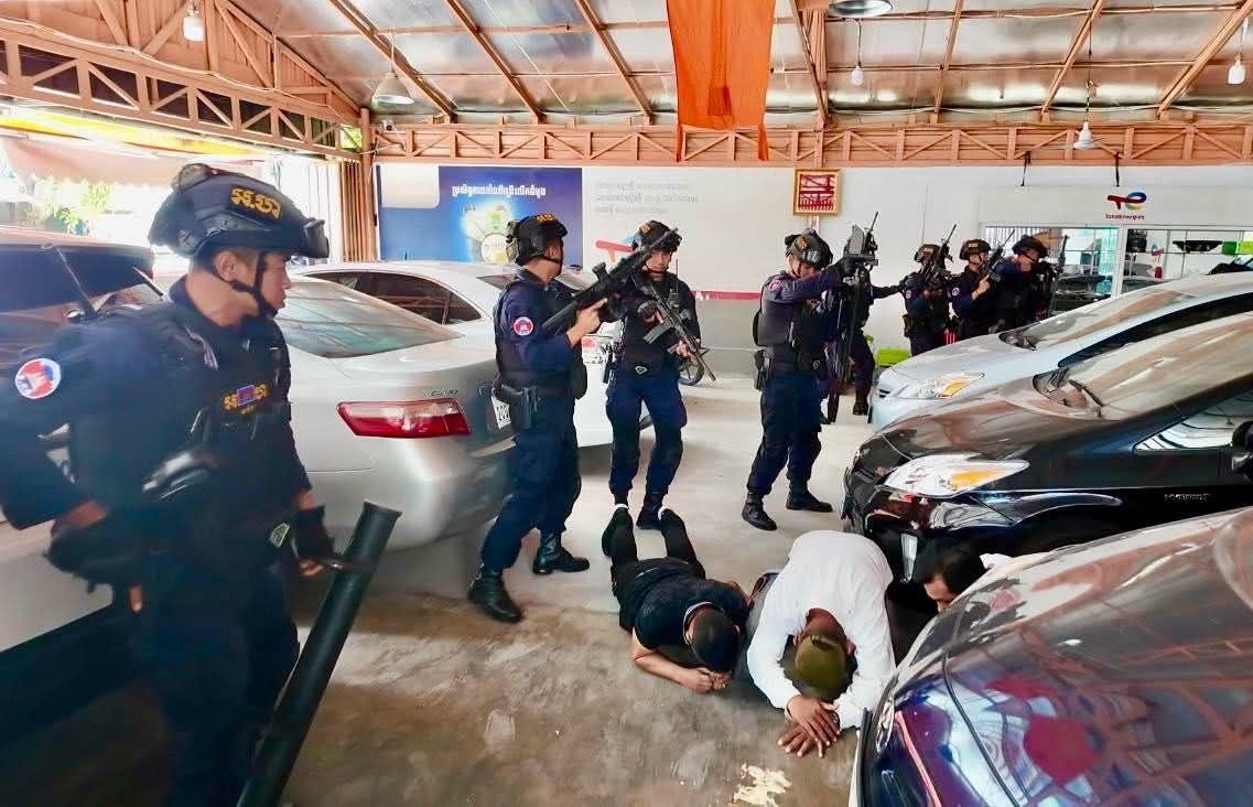 森速区警方抓获一名终身监禁毒贩 曾潜逃金边