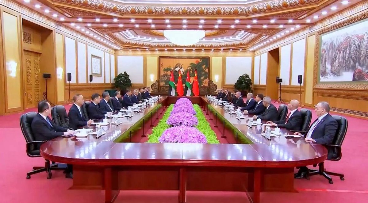 中国与约旦宣布扩大双边经济合作