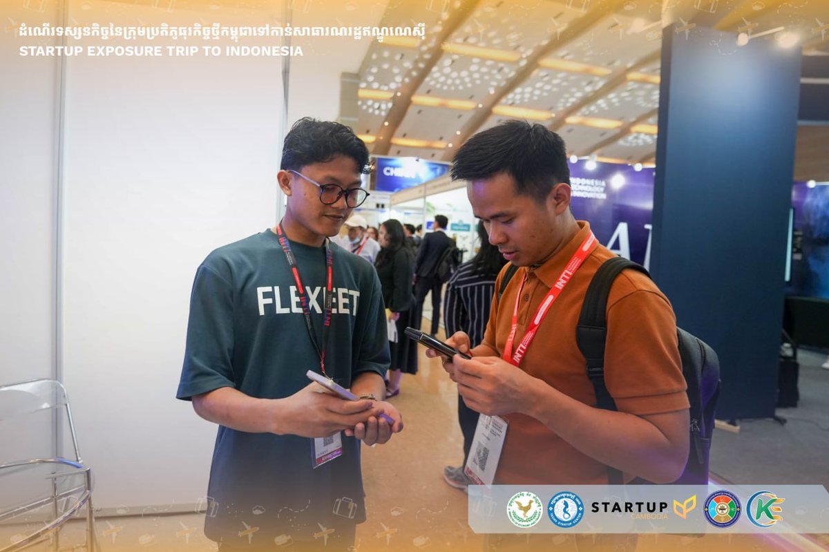 德崇初创中心与柬埔寨企业联合会带领8家初创团队参加印尼科技创