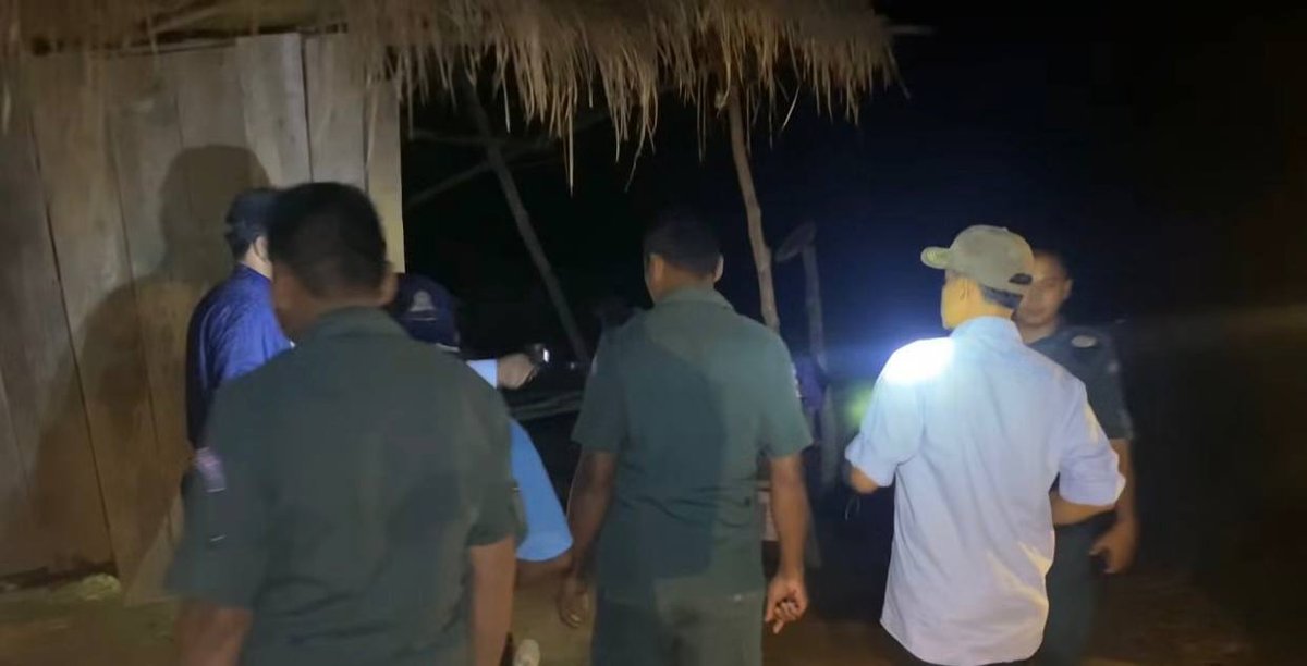 柏威夏省野生大象闯入民宅 摧毁房屋无人员伤亡
