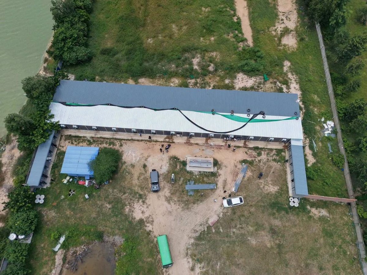 柴桢省木牌突击清查电诈窝点 22名中国人被捕