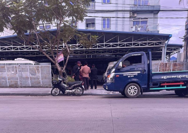 西港永隆酒店周边道路封锁 宪兵巡逻加强