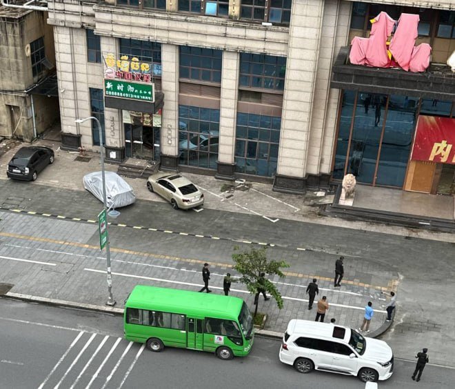 西港双狮酒店附近宪兵检查频发 提醒过往人员注意
