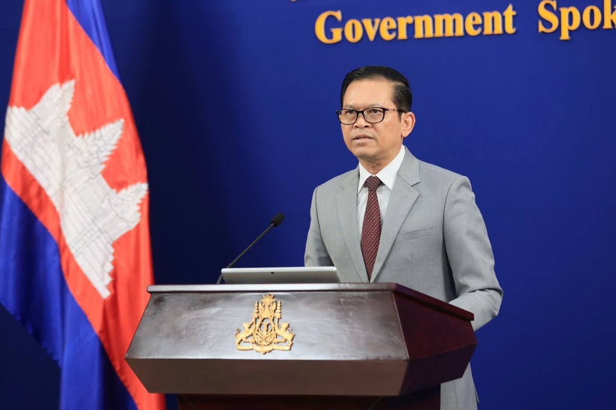柬埔寨就边境主权问题向泰国提出严正抗议