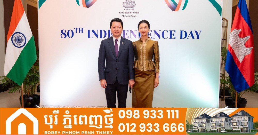 柬埔寨官员出席印度独立日80周年庆典,旨在加强两国友好外交关
