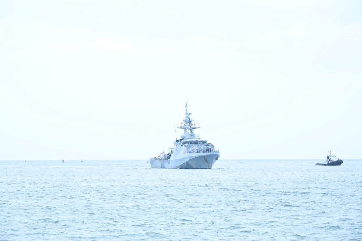 英国巡逻舰停靠云壤海军基地 访问为期8天