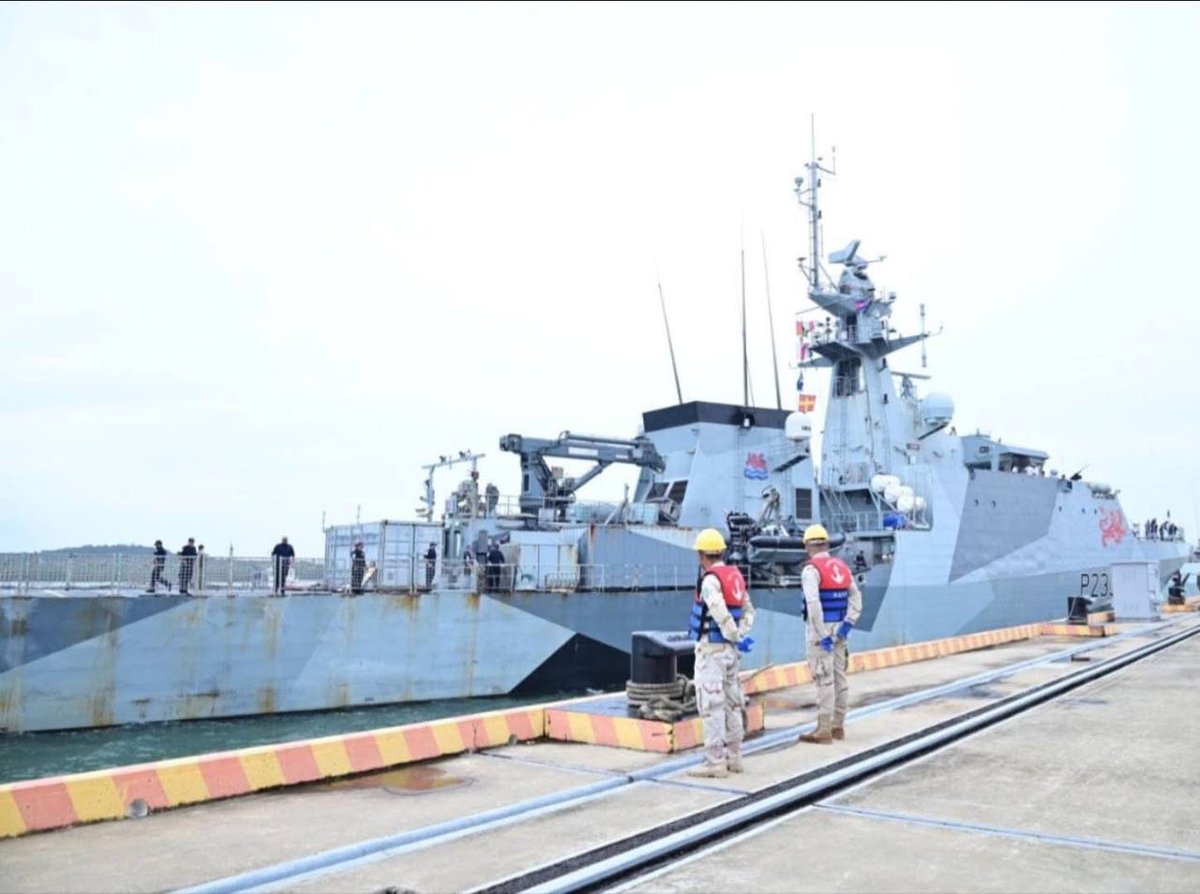 英国巡逻舰停靠云壤海军基地 访问为期8天