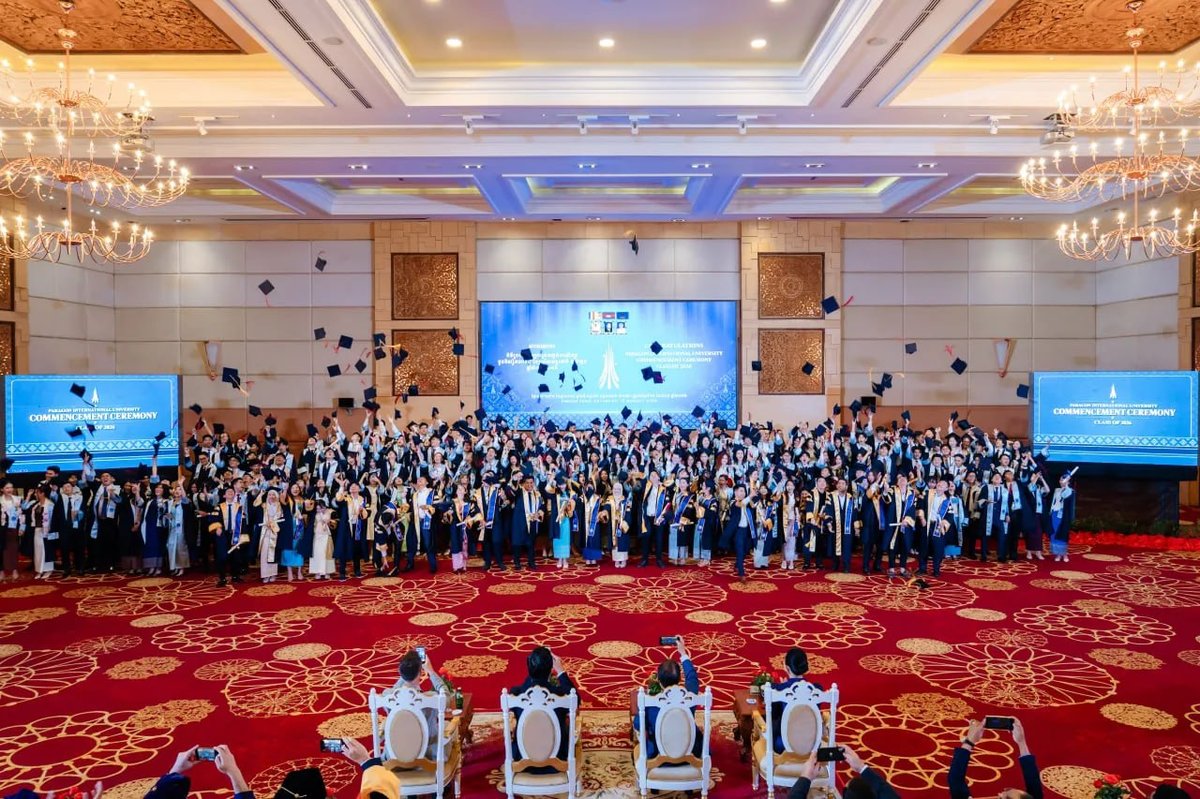 金边美国大学265名学生毕业 成为国家重要人力资源