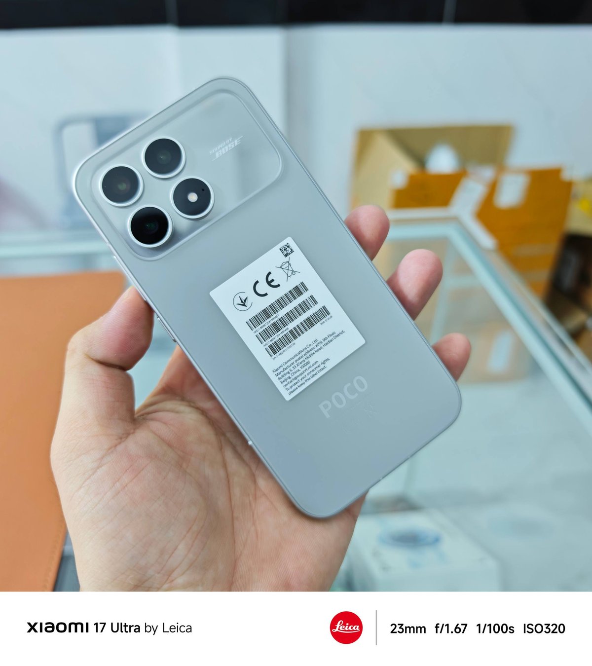 POCO F8 Pro二手转让 12/512G售$515