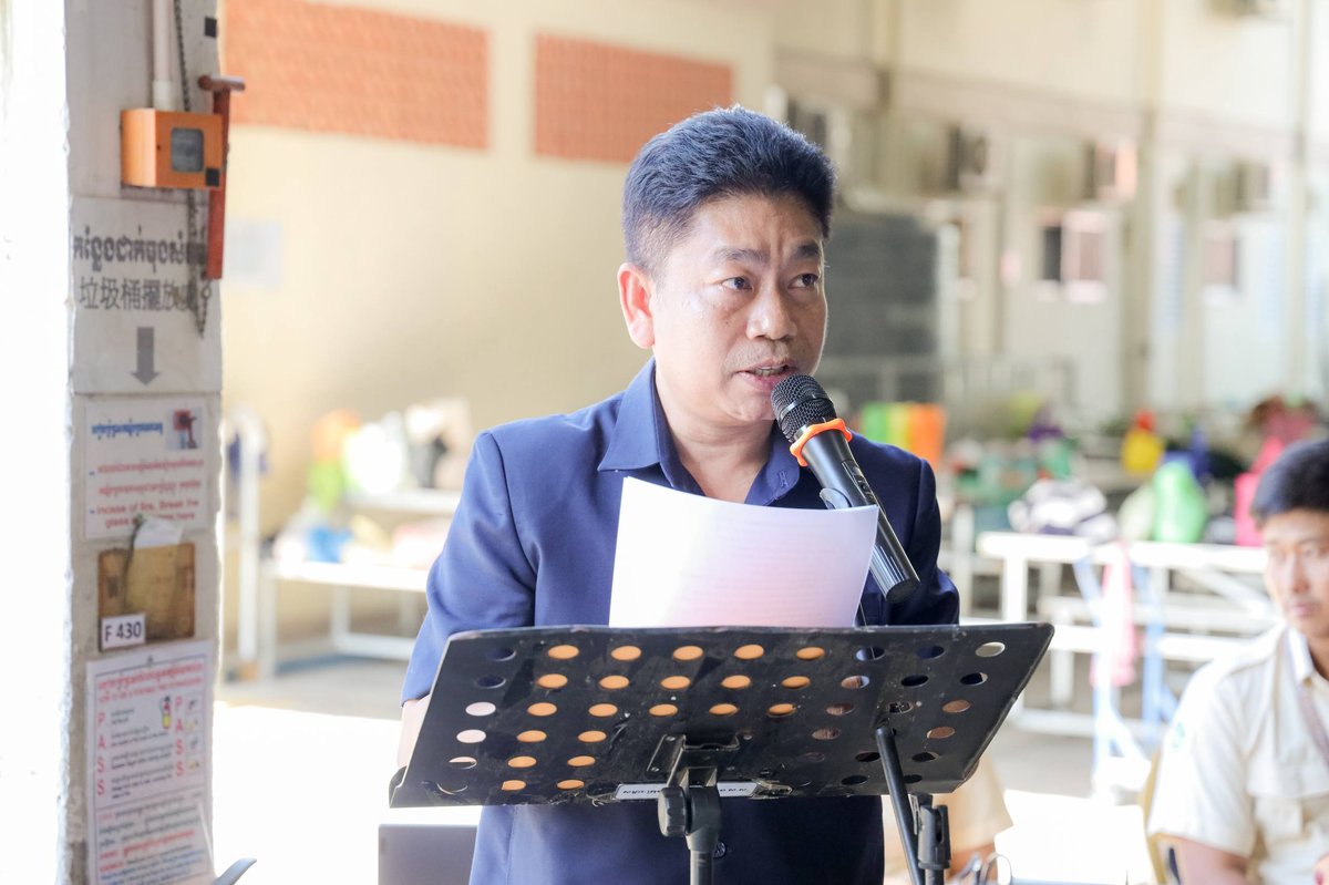 劳工部社保局在干拉省开展工人交通安全宣导