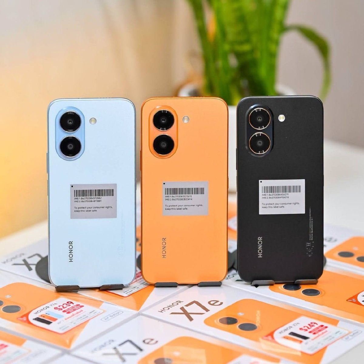 Honor X7e新机上市 7500mAh超大电池售价$23