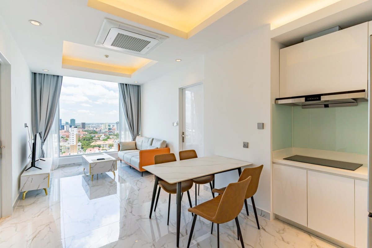 BKK1 J Tower 2高端两房公寓招租 月租$1150