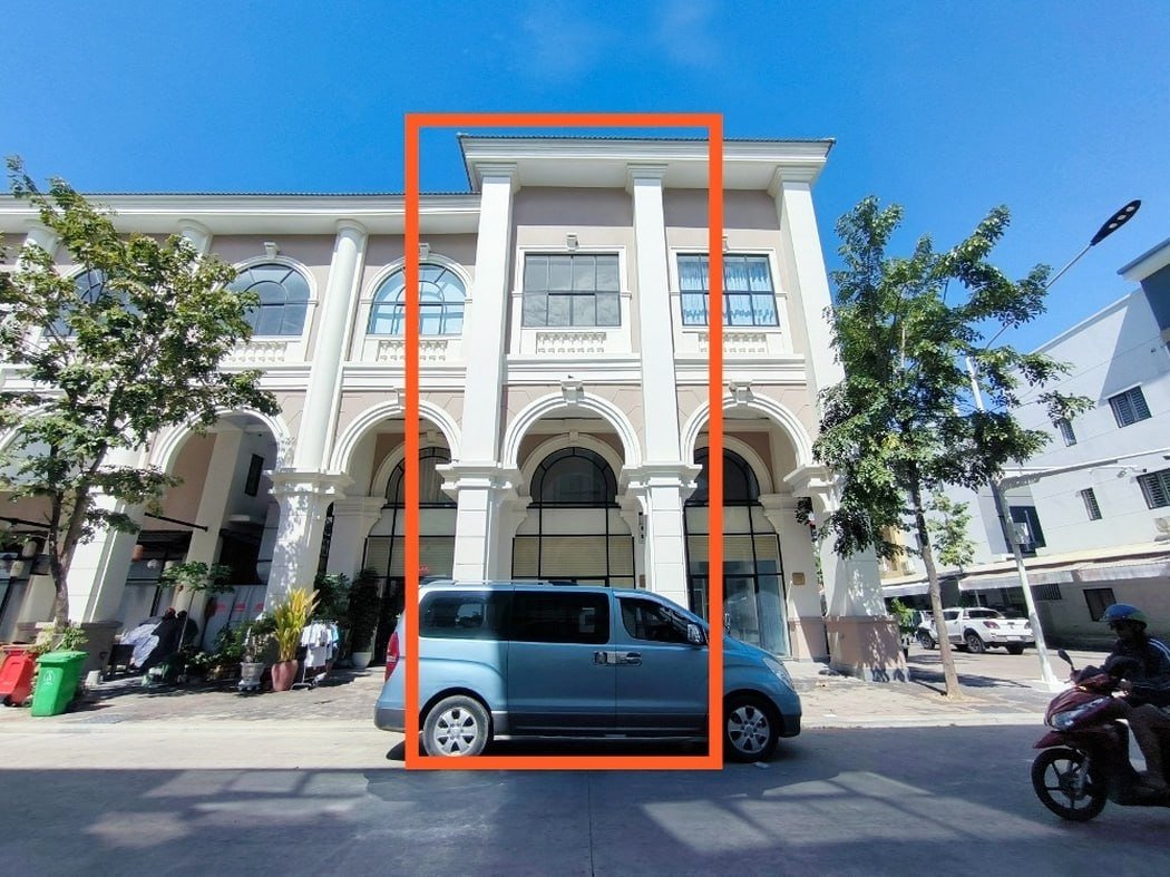 金边1号公路炳发集团Polaris 2区店屋出售,土地面积4