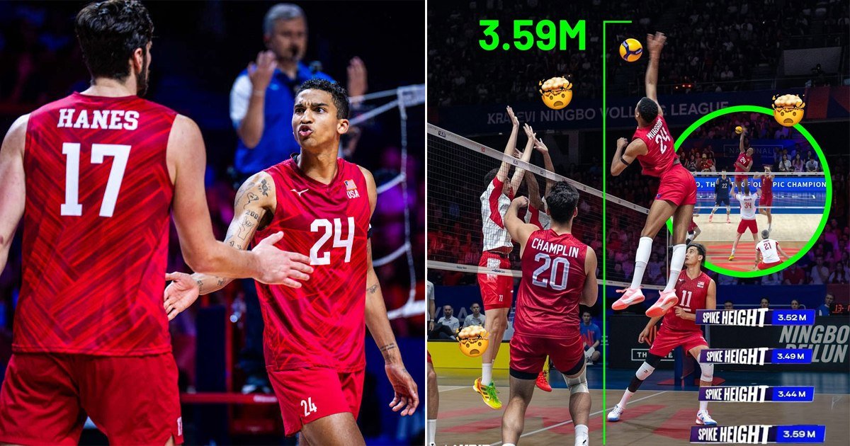 美国排球选手McHenry在FIVB联赛表现亮眼
