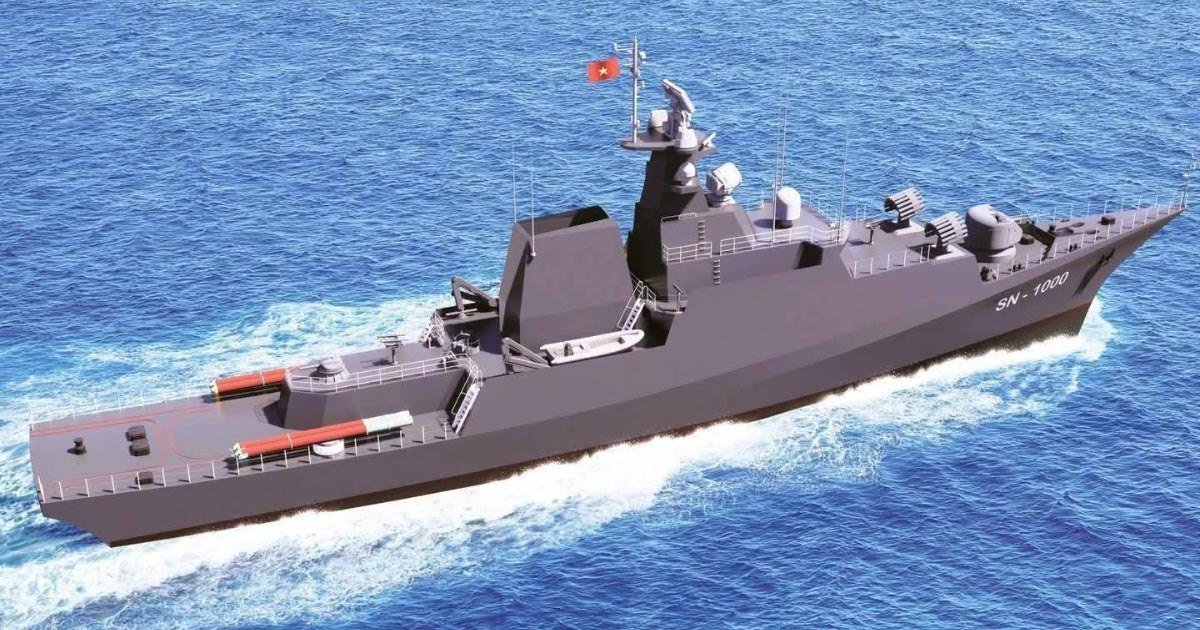 越南建造大型反潜军舰 强化海上防御能力