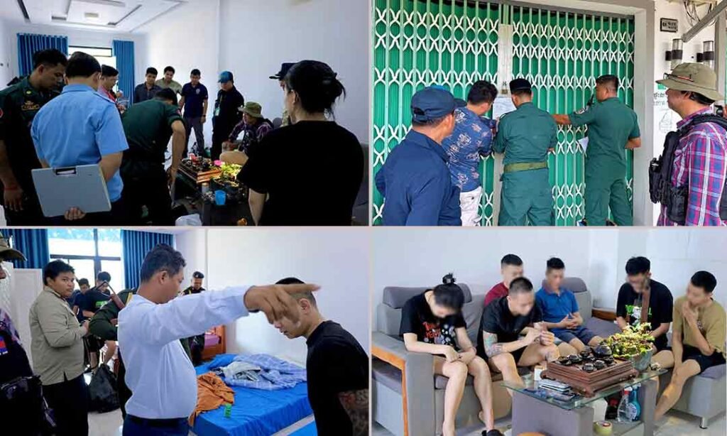 巴域市突击检查9处窝点 严厉打击网络诈骗犯罪
