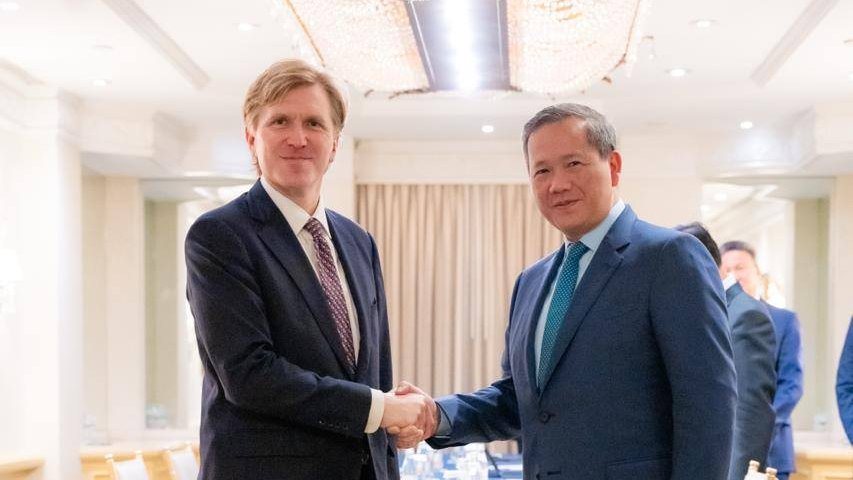 美国国防部官员访柬 探讨国防合作事宜