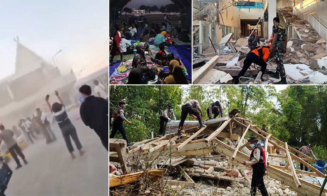 印尼发生强震,目前已造成53人死亡,约5000人被迫撤离,救