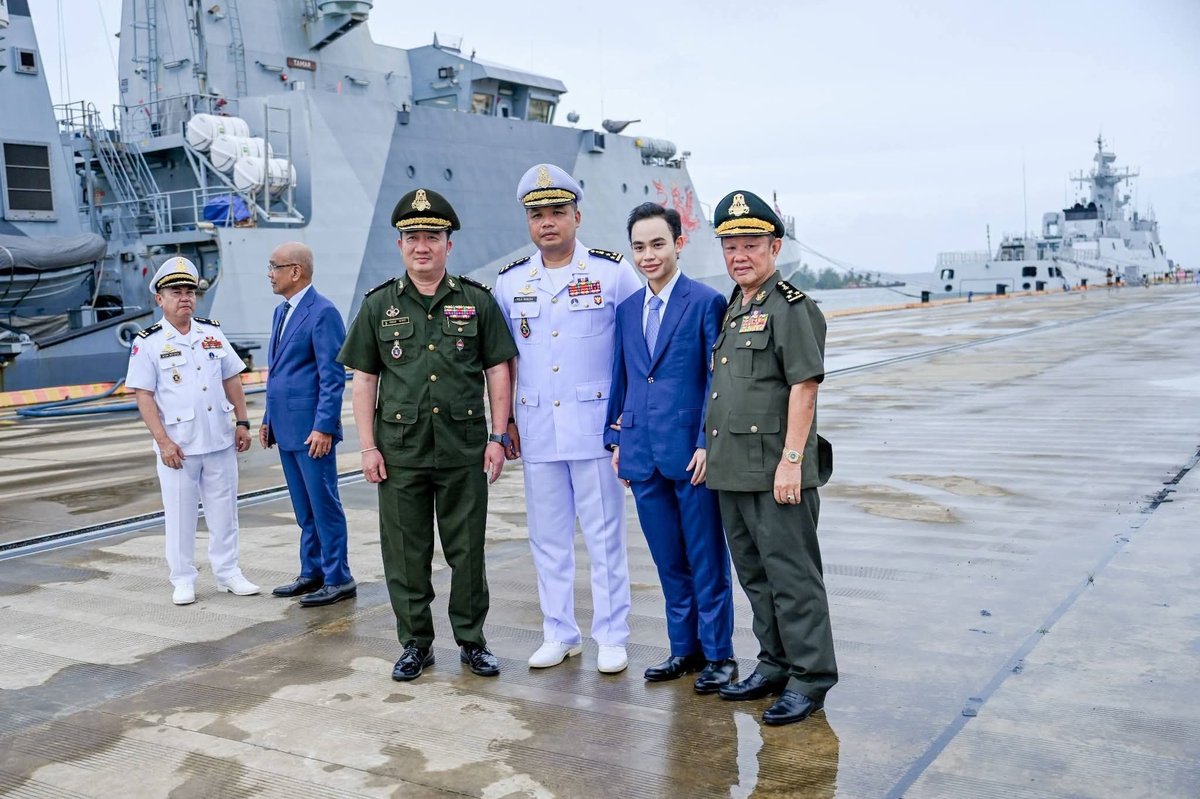 英国海军HMS TAMAR号访问云壤海军基地 强化防务合作