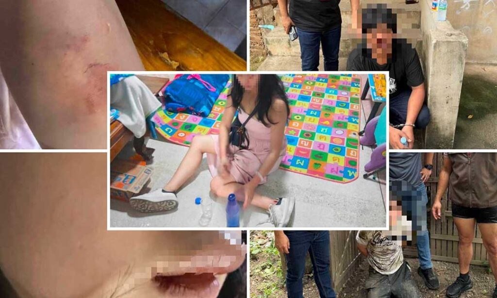 一中国女子在泰国成功逃脱绑架团伙