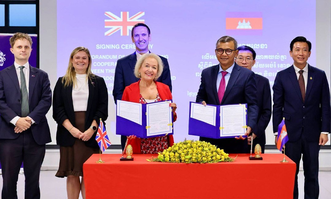 柬埔寨与英国签署教育合作MOU深化伙伴关系