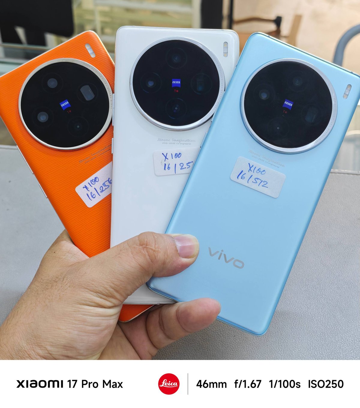 Vivo X100二手转让 16/256G售$339 16/
