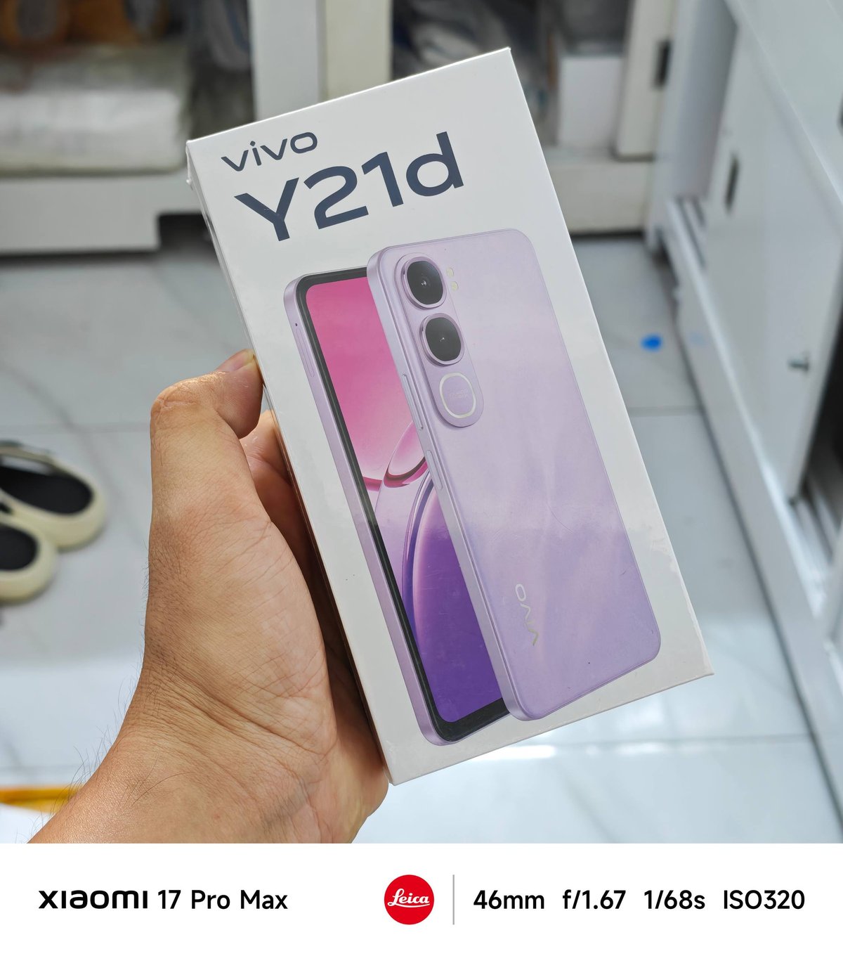 Vivo Y21d 6/256G全新机售价$169 享1年官