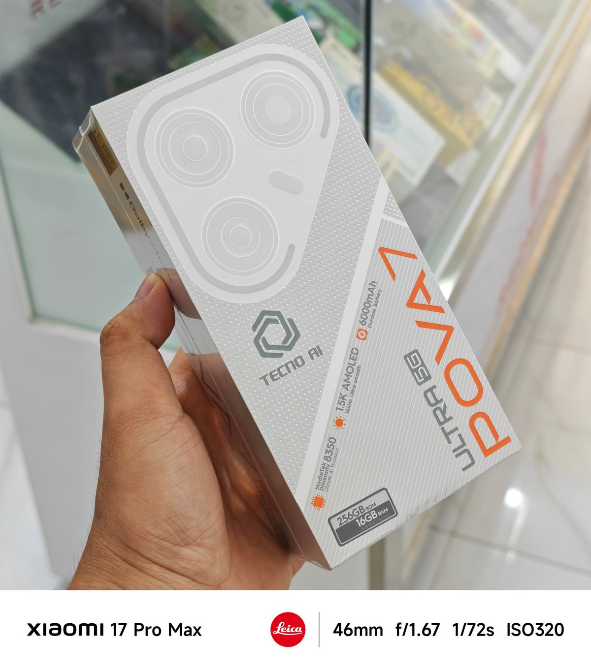Tecno Pova 7 Ultra 5G金边上市 售价$2