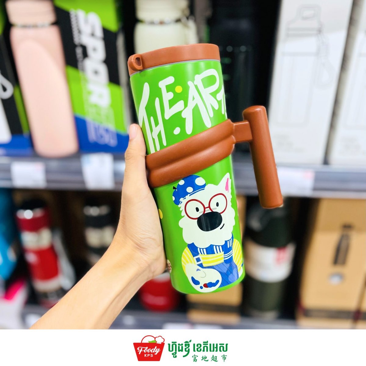 西港Foody KPS超市保温杯上新 多款可选适合日常通勤