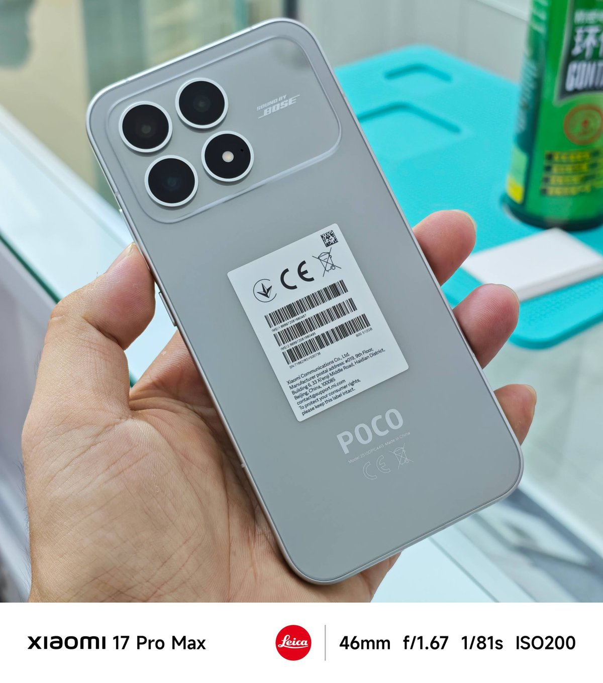 二手POCO F8 Pro全球版 12/512G转让 $51
