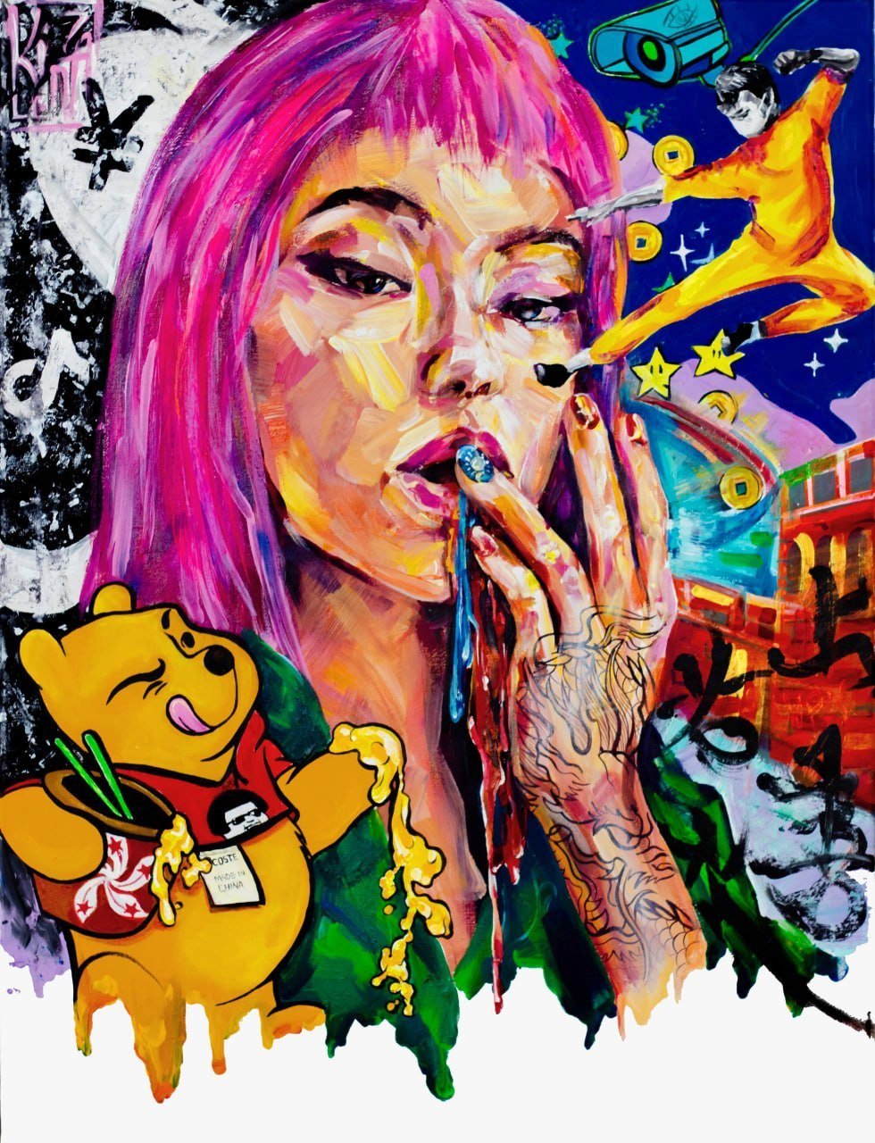 艺术家Lena Kinza举办Manifest艺术展