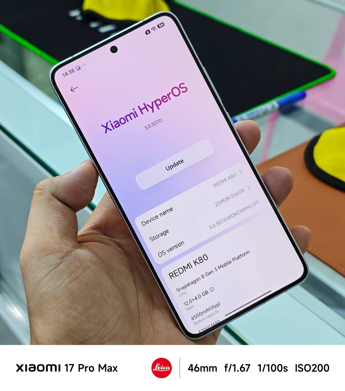 98新Redmi K80 12/256G转让 售价$229