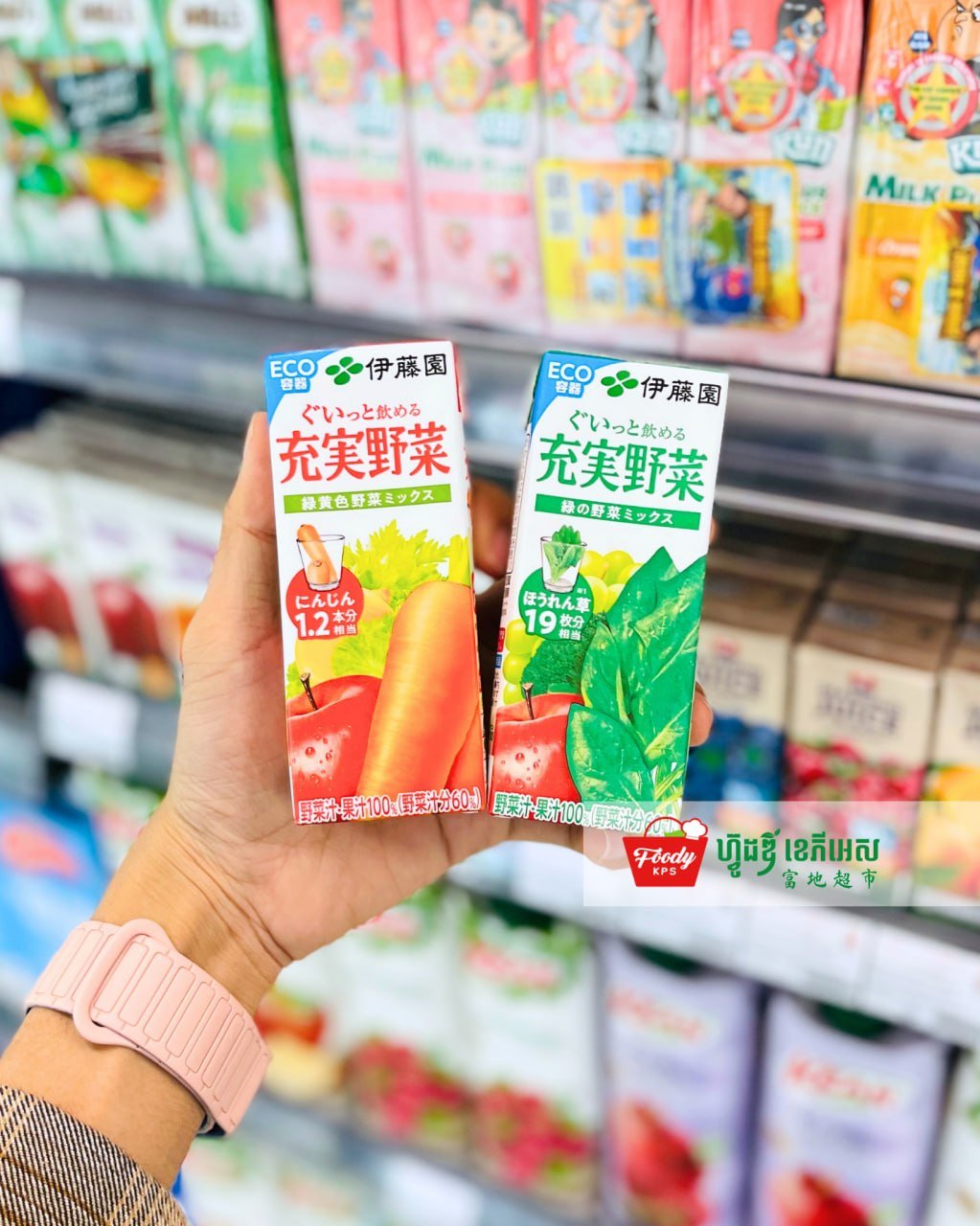 西港Foody KPS超市推新鲜果蔬汁 适合健康早餐