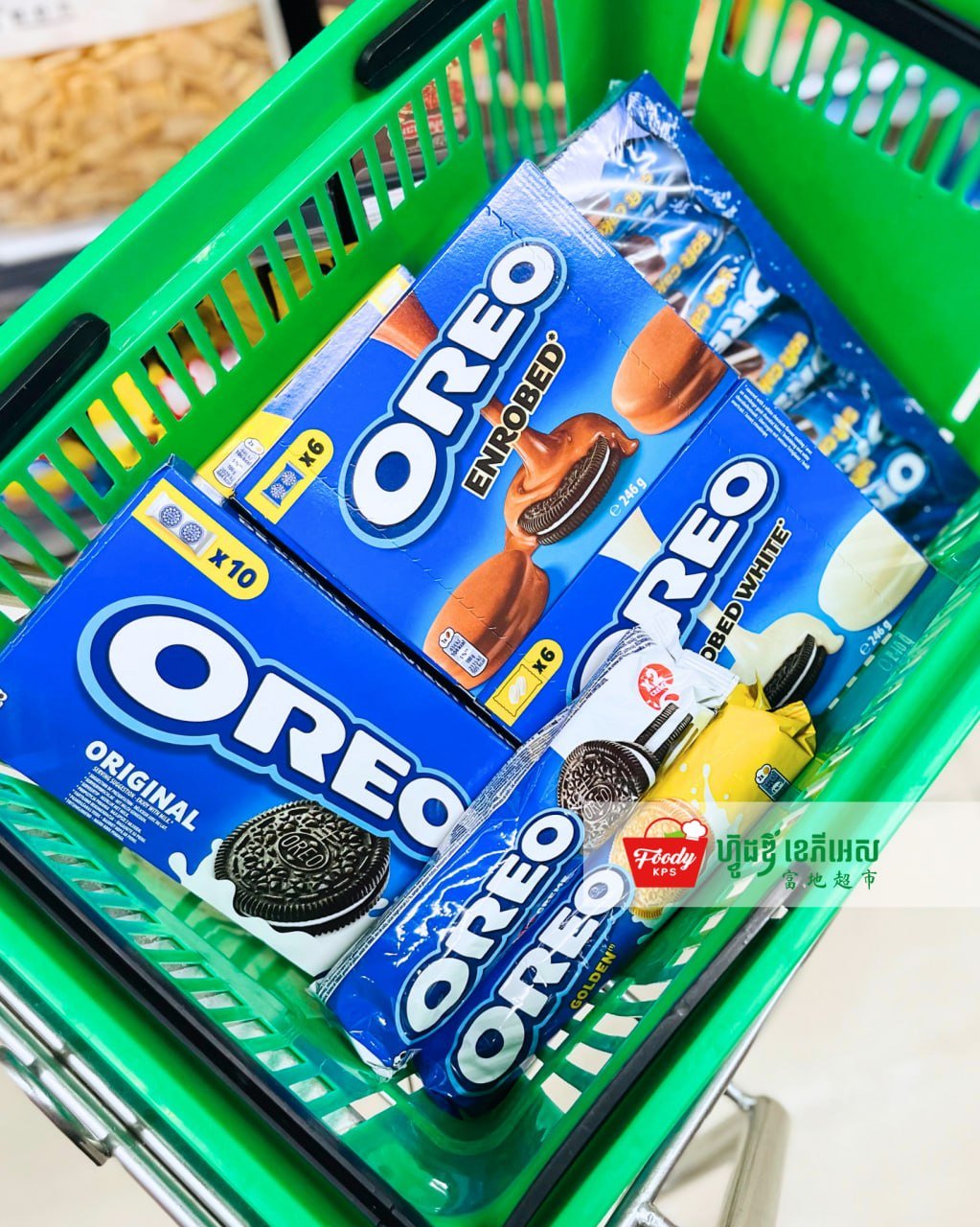 西港FoodyKPS超市Oreo新品到货 多种口味可选