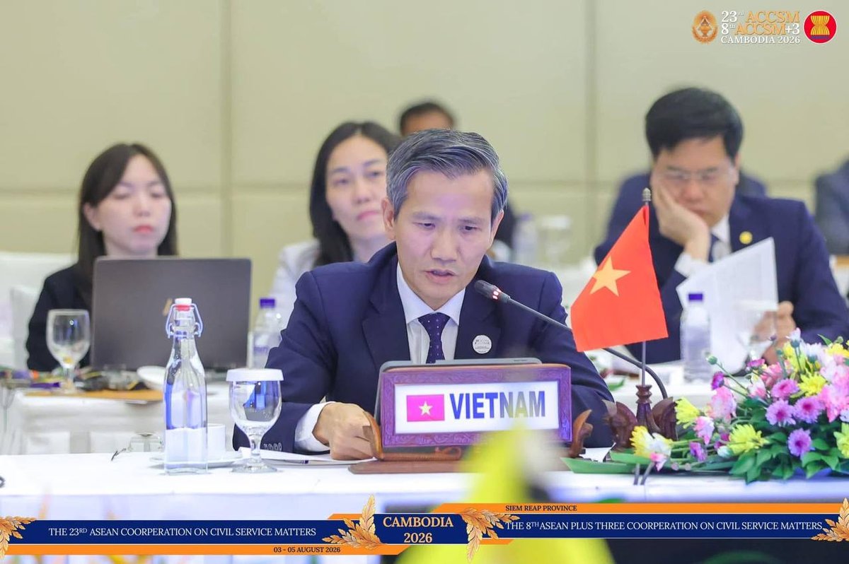 洪玛尼主持东盟加三会议 推动公共服务现代化五年计划