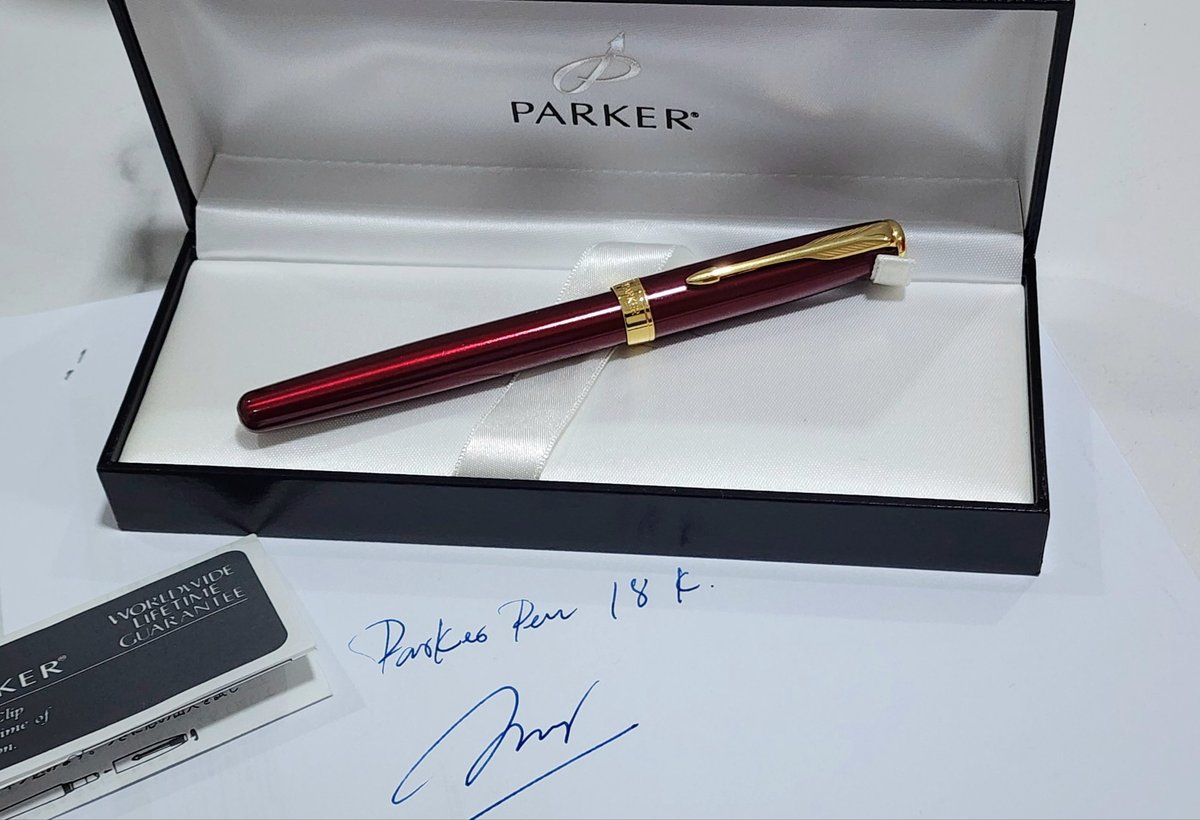 金边Parker Collections转让日本进口二手钢笔