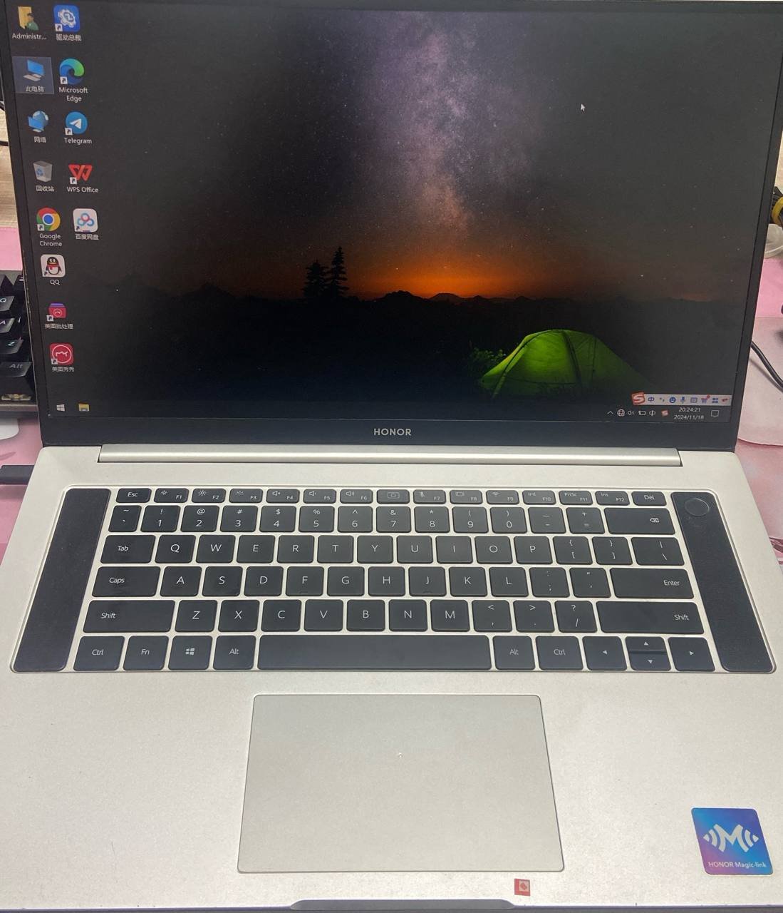 西港凯旋附近转让荣耀商务笔记本 i5-10代 $180