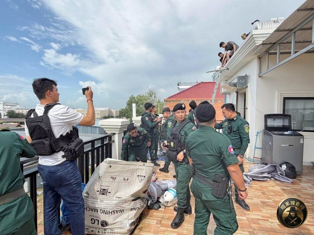 木牌警方突击行动抓获110人 含14名中国籍人员
