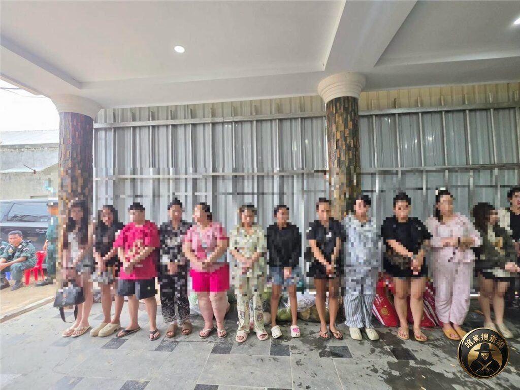 木牌警方突击行动抓获110人 含14名中国籍人员