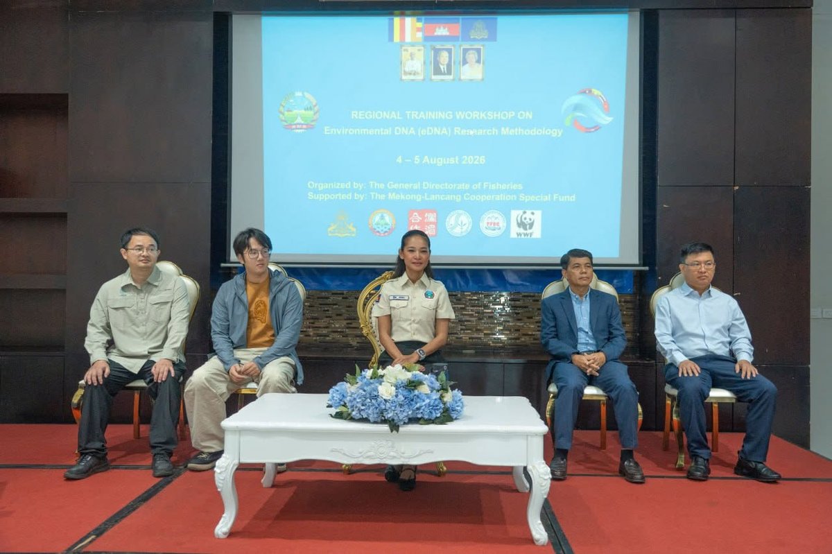 柬埔寨举办湄公河eDNA技术研讨会 提升珍稀鱼类保护效率