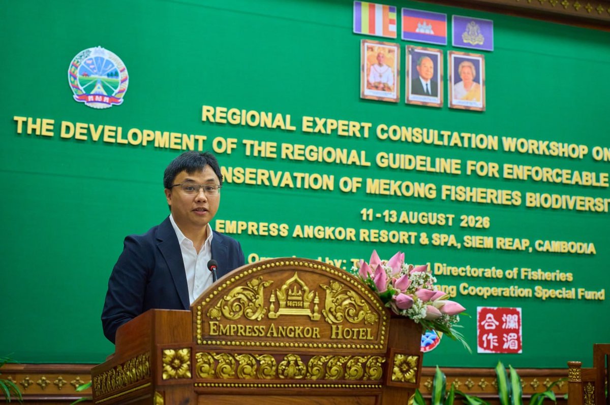 柬埔寨农业部在暹粒举办湄公河生物多样性研讨会